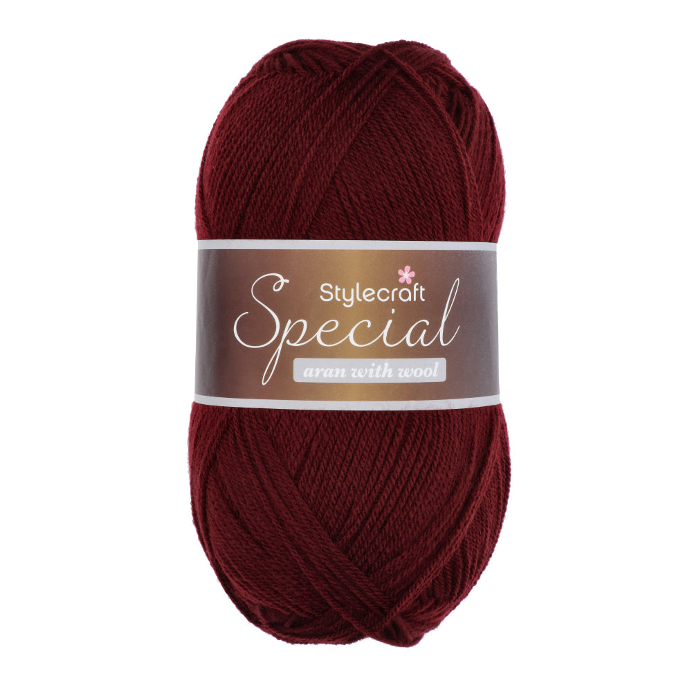 Stylecraft Special Aran with Wool 7049 Burgundy