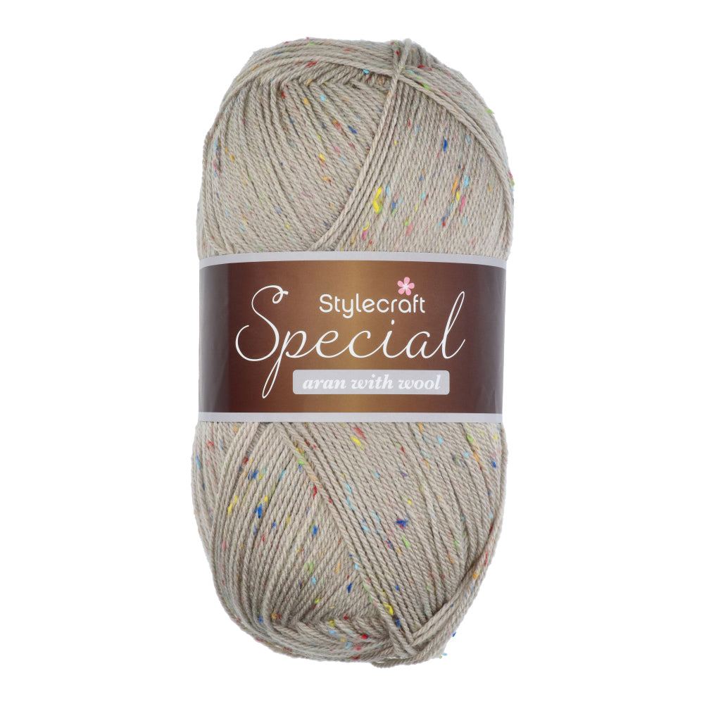 Stylecraft Special Aran with Wool - Nepp shades 2494 Grey Jazz Nepp