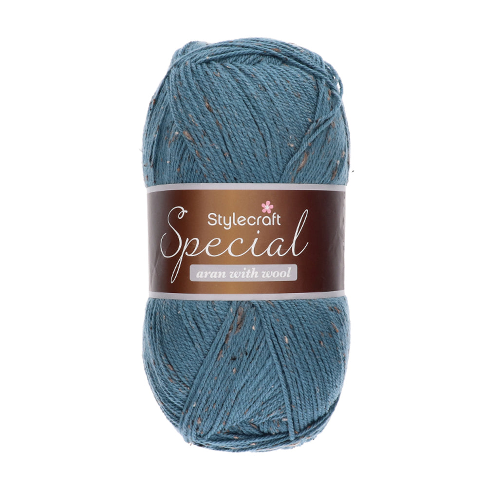 Stylecraft Special Aran with Wool - Nepp shades 3391 Antlantic Blue Nepp