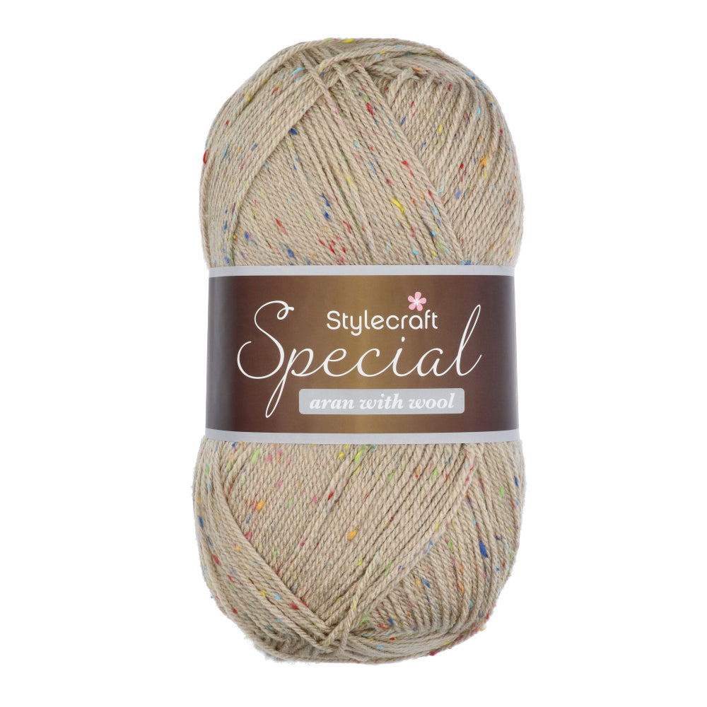 Stylecraft Special Aran with Wool - Nepp shades 3989 Wheat Nepp