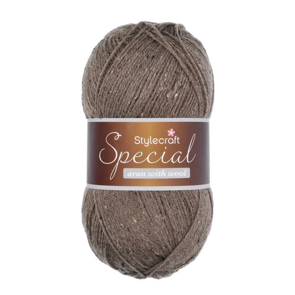Stylecraft Special Aran with Wool - Nepp shades 7046 Tawny Nepp