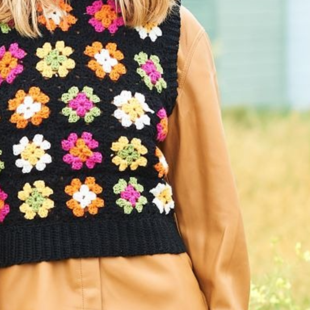 Stylecraft Special DK Granny Square Tank Tops Haakpatroon (2)