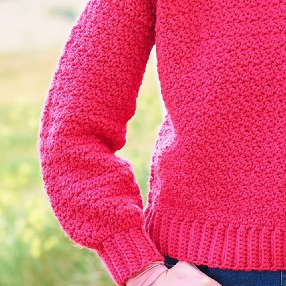 Special DK Moss Stitch Jumpers Haakpatroon (Digital) (2)