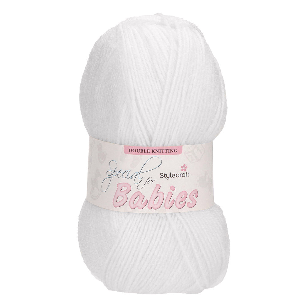 Stylecraft Special for Babies DK 1001 White