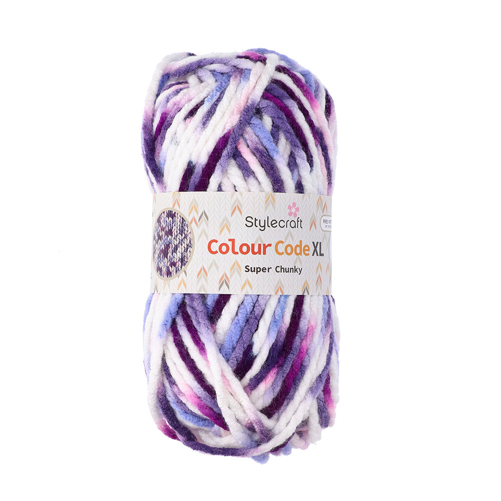 Stylecraft Special XL Colour code 5318 Purples