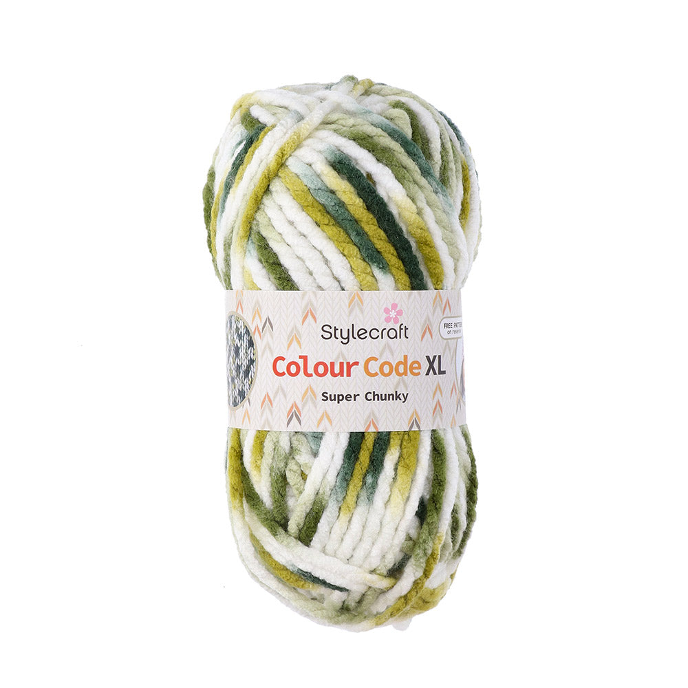 Stylecraft Special XL Colour code 5321 Greens