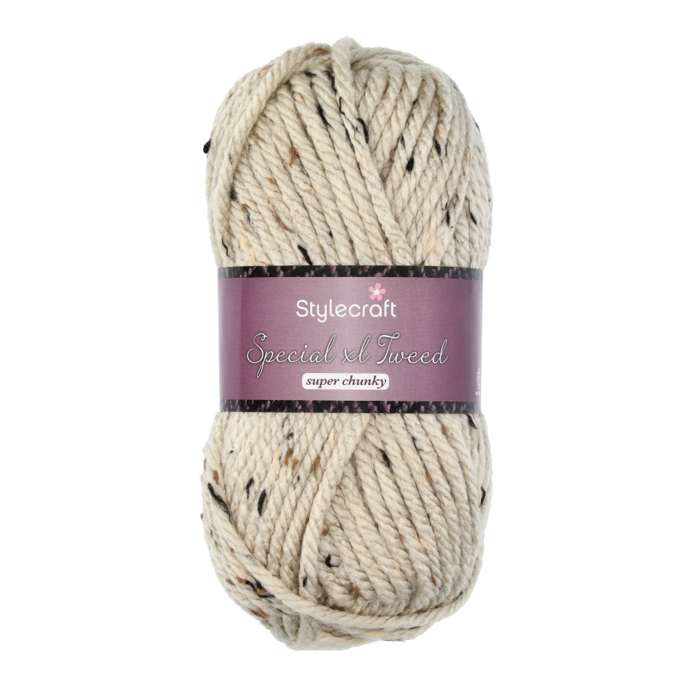 Stylecraft Special XL Tweed Super Chunky 1218 Parchment