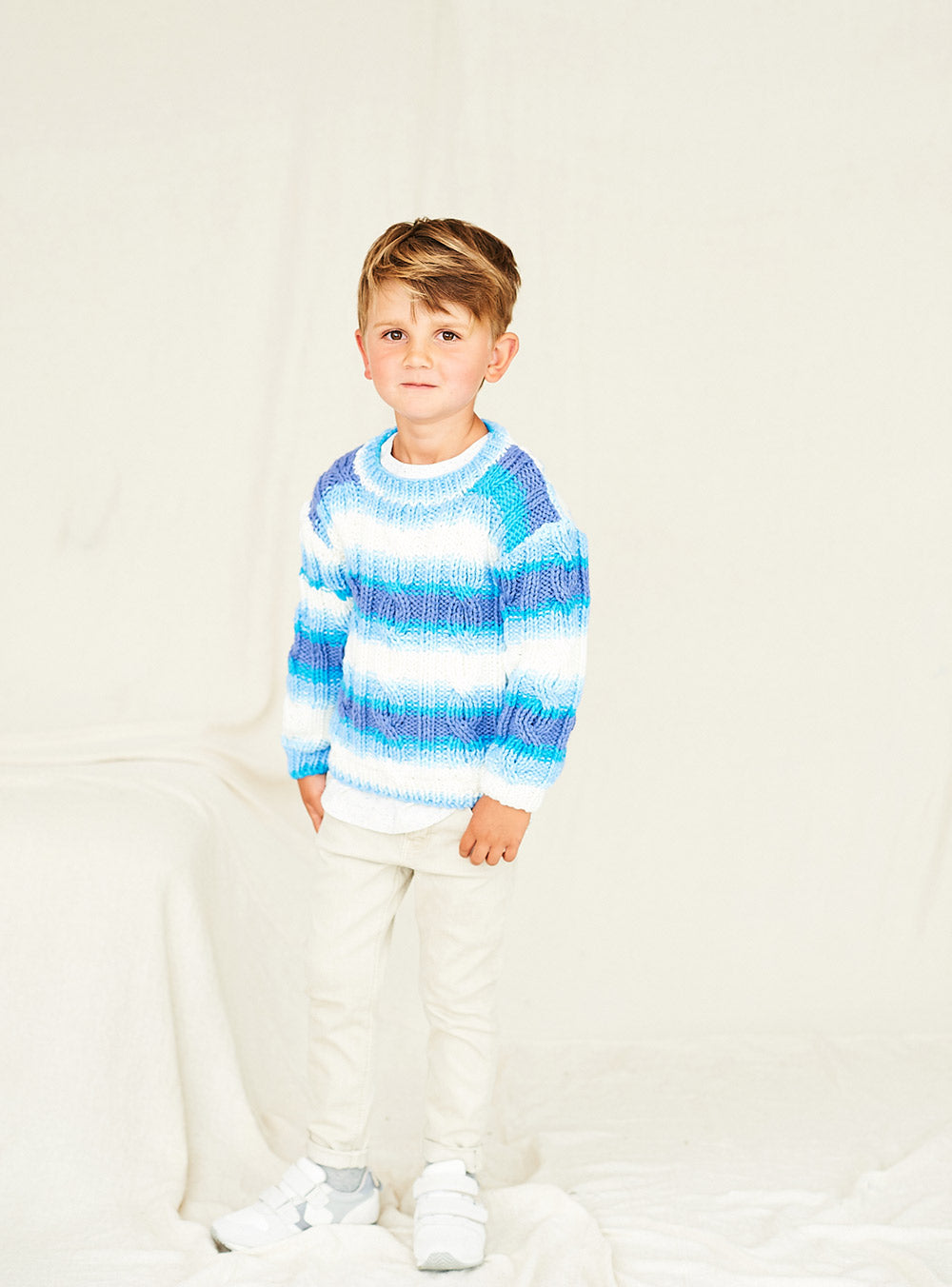 Stylecraft Sweater & Cardigan in Merry Go Round Chunky 10046 (2)