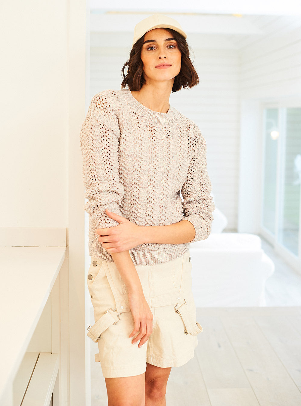 Stylecraft Sweater, Top and Hat in ReCreate DK 10059