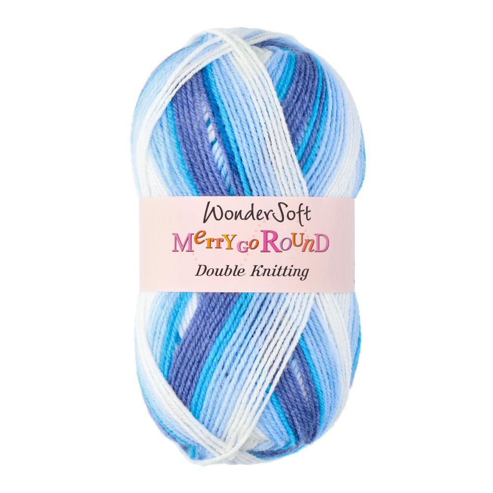 Stylecraft Wondersoft Merry Go Round DK 3122 Blue/Denim