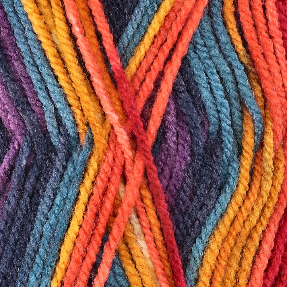 Stylecraft Wondersoft Merry Go Round DK 3153 Dark Rainbow (2)