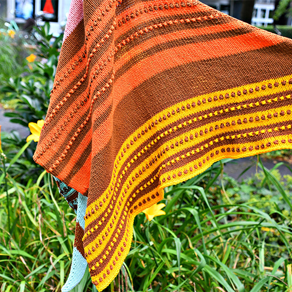 Retro — gemaakt met Sweet Seventies Omslagdoek Breipakket (7)