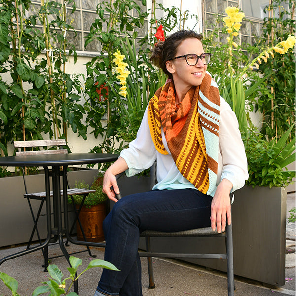 Retro — gemaakt met Sweet Seventies Omslagdoek Breipakket (4)