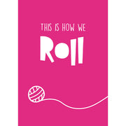Wolplein Ansichtkaart - This is how we roll
