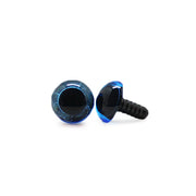 Veiligheidsogen Transparant Blauw 12mm per paar