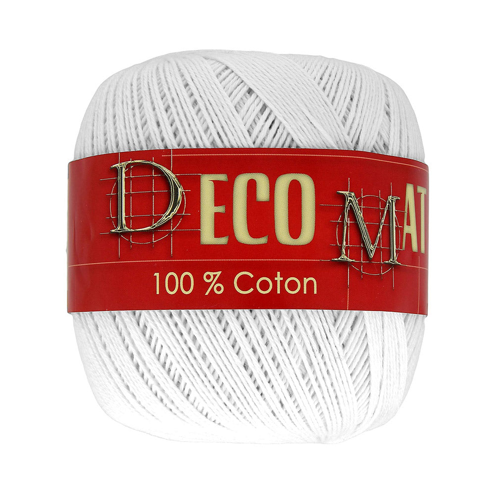 Trimits Deco 4B Haakkatoen Mat Wit