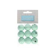 Trimits Houten Ronde Kralen 25 mm 05 Mint (9 stuks)