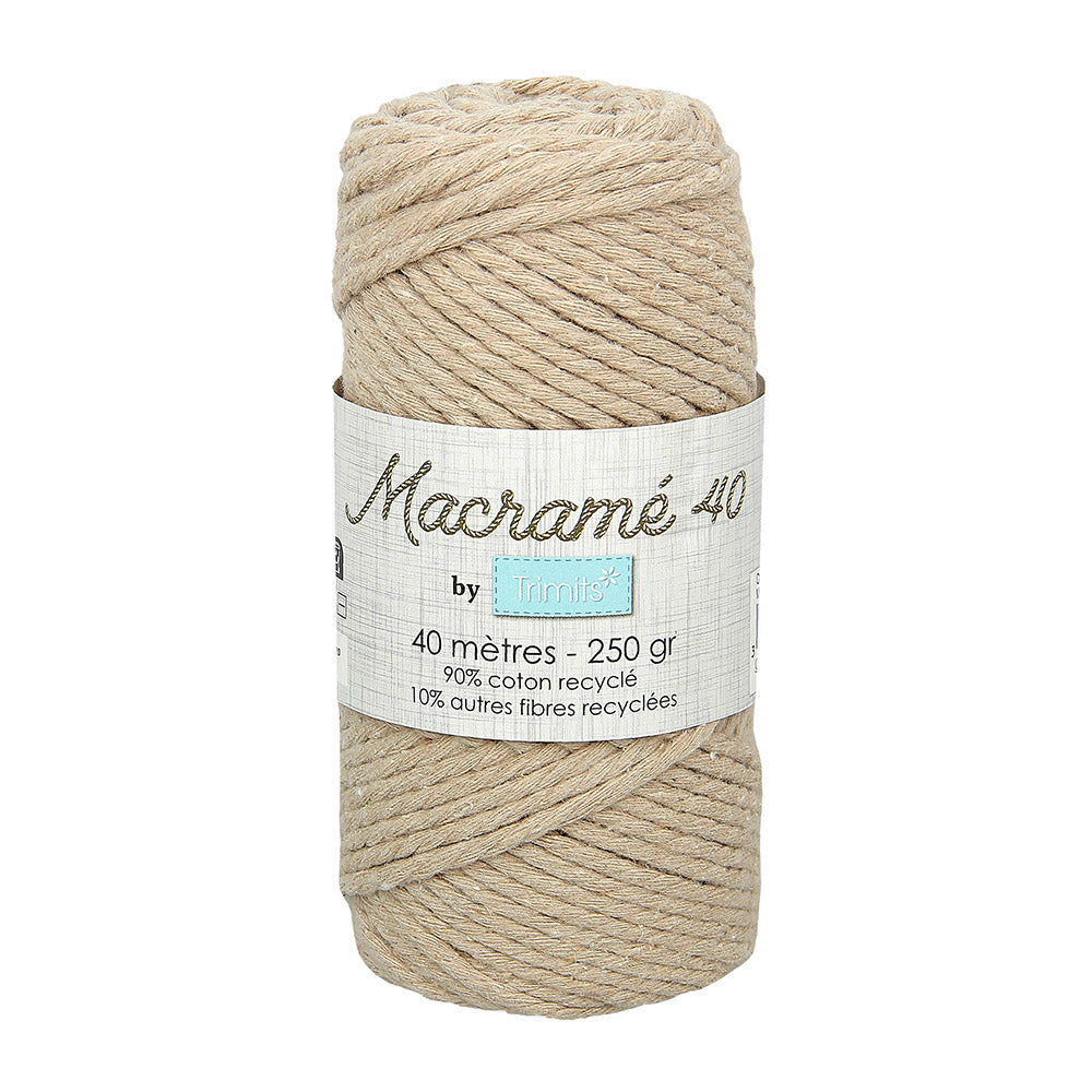 Trimits Macramé 40M 156 Neutraal