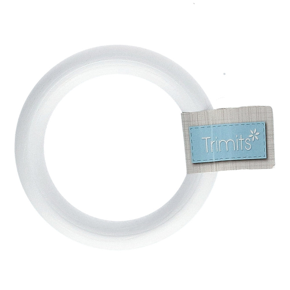 Trimits Houten Ring Wit Ø 7 cm