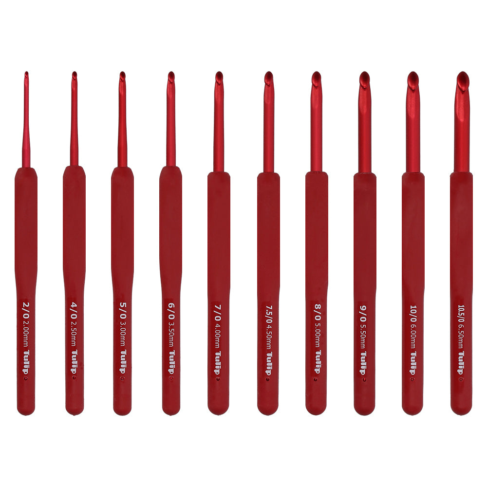 Oprij — gemaakt met Tulip Etimo Red Haaknaald 6.50mm