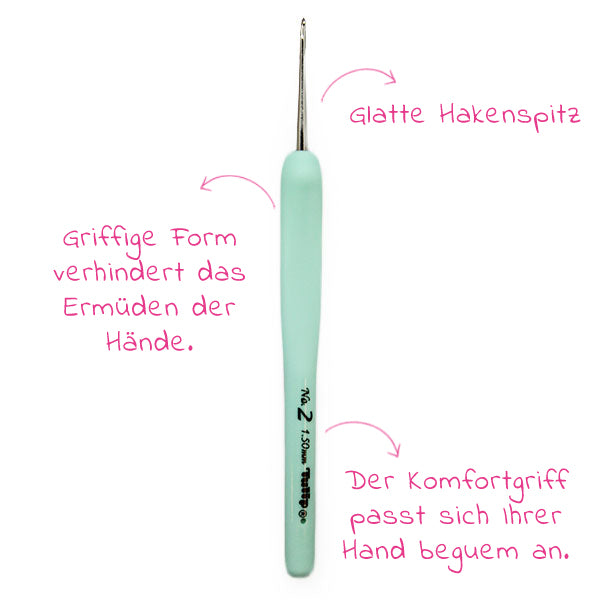 Sucre de — gemaakt met Tulip Sucre Bead Softgrip Haaknaald 1.50mm