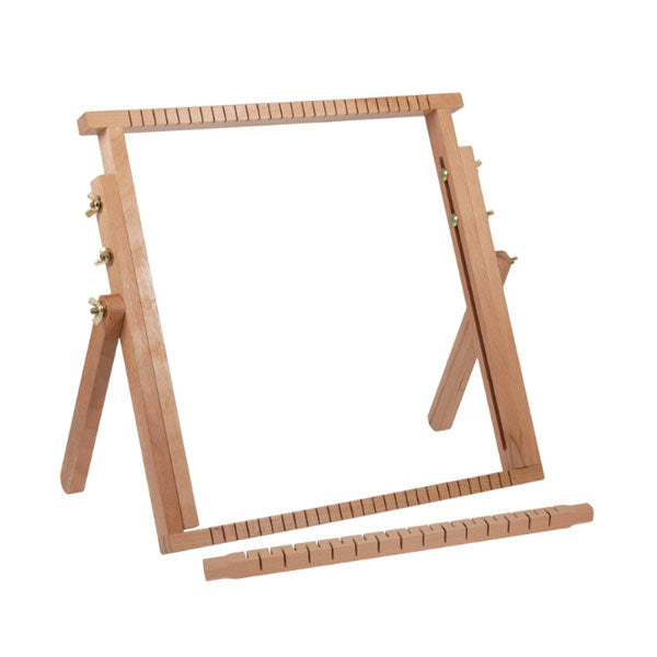 Milward beech wood extendable weaving loom — gemaakt met Uitschuifbaar Weefraam