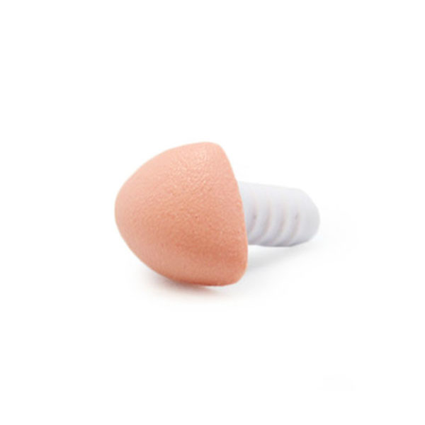 Veiligheidsneus driehoek soft zalmroze 21 mm per stuk