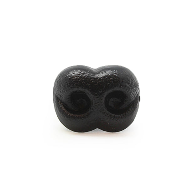 Veiligheidsneus hond zwart 18mm
