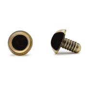 Veiligheidsogen Goud 15 mm per paar
