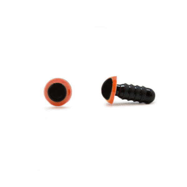 Veiligheidsogen Oranje 8 mm per paar