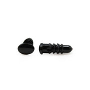 Veiligheidsogen Ovaal Zwart 5 paar 6mm