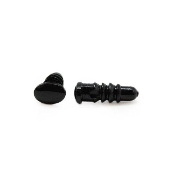 Veiligheidsogen Ovaal Zwart 5 paar 6mm