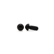 Veiligheidsogen Transparant Bruin 8 mm per paar