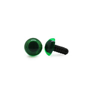 Veiligheidsogen Transparant Groen 10 mm per paar