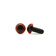 Veiligheidsogen Transparant Oranje 10 mm per paar