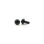Veiligheidsogen Zwart 4mm per paar
