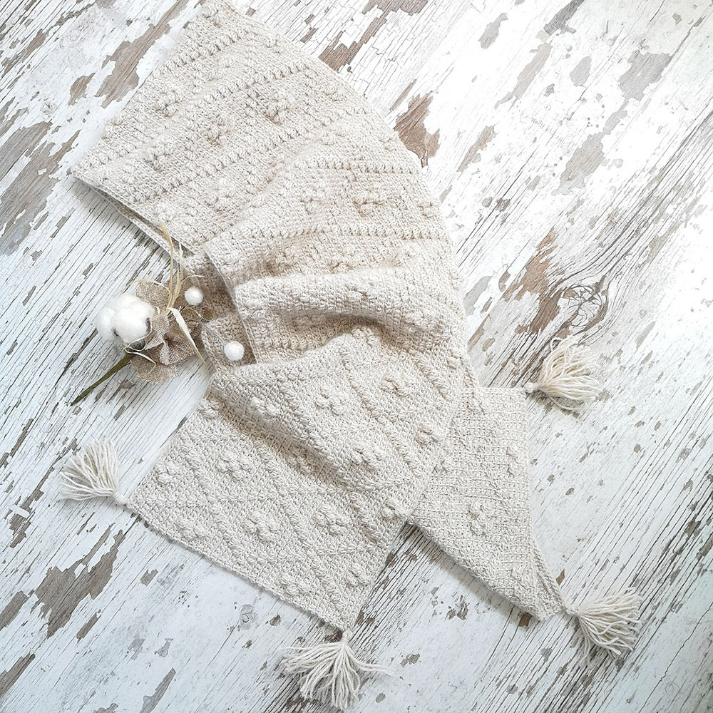 Rav — gemaakt met Wanderling Scarf - One Skein of Love Garen- en Haakpakket