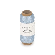Katia Combine & Paillettes 056 Waterblauw