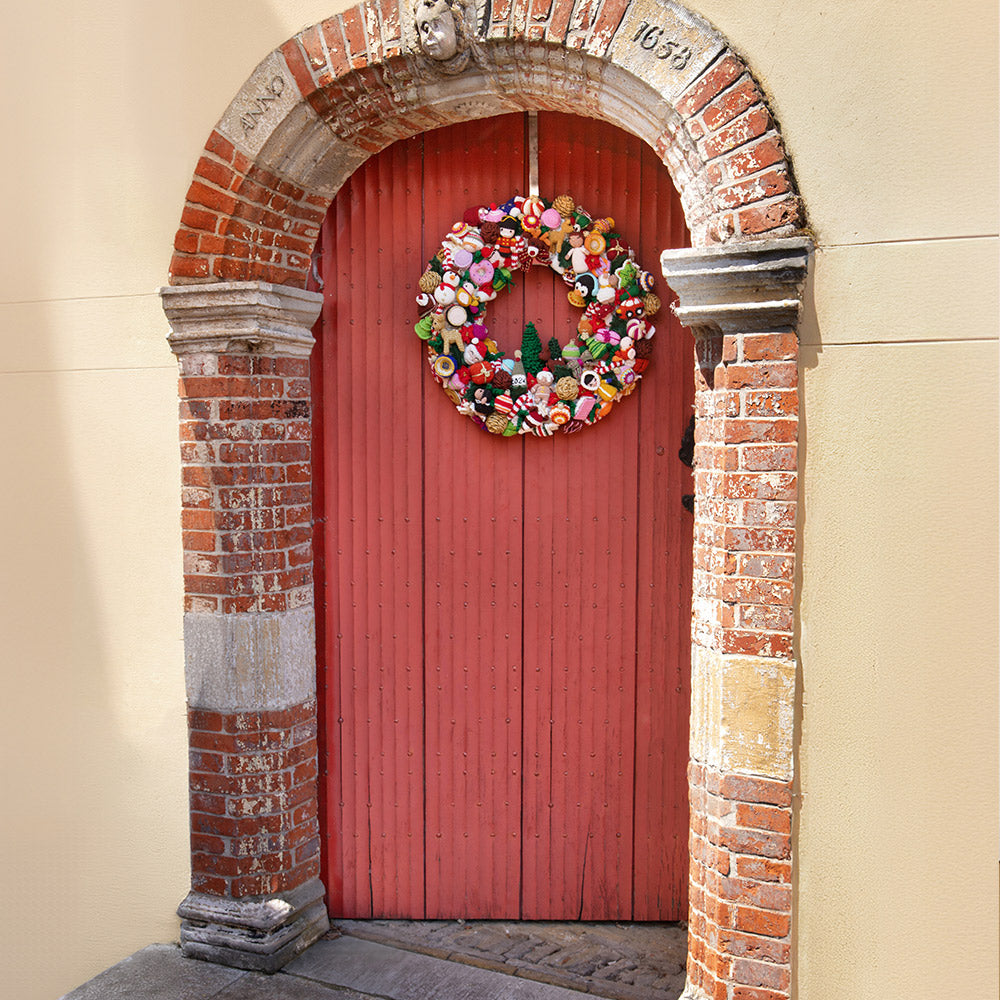 Kerstkrans — gemaakt met Wolplein Magische KerstCAL (8)