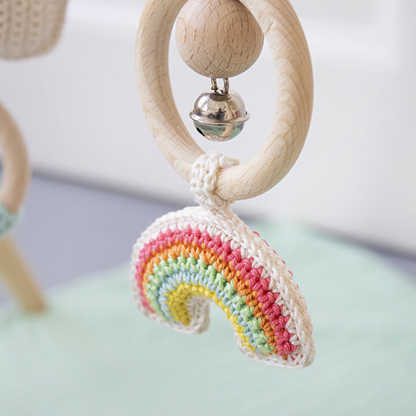 Wolplein Regenboog Babygym Haakpakket (3)