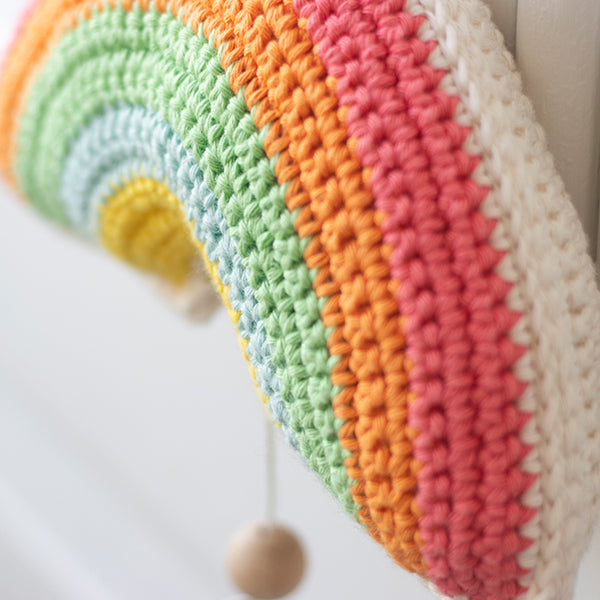 Wolplein Regenboog Muziekdoosje Haakpakket (3)