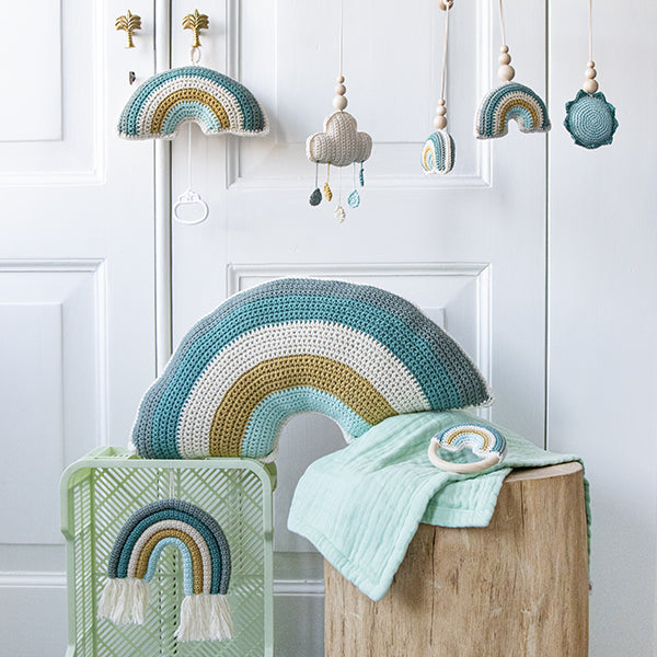 Wolplein Regenboog Muziekdoosje Haakpakket (5)