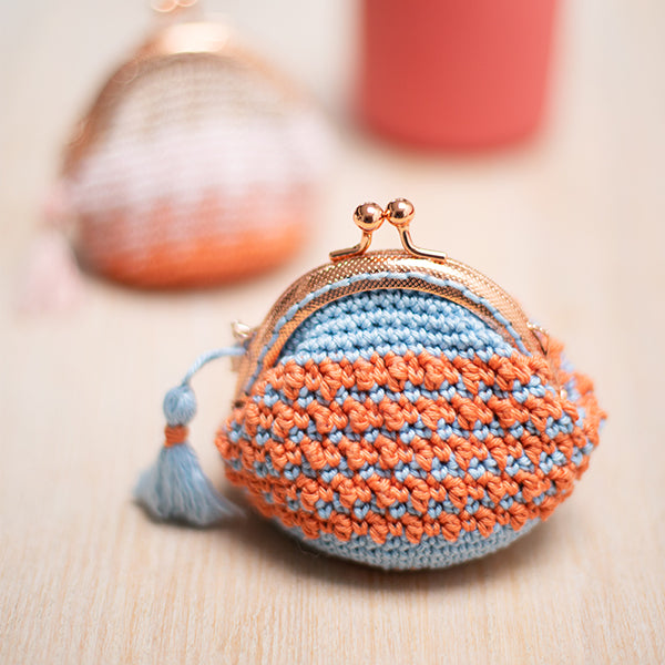 Knip — gemaakt met Wolplein Rosé Portemonnee Knip 7cm (5)