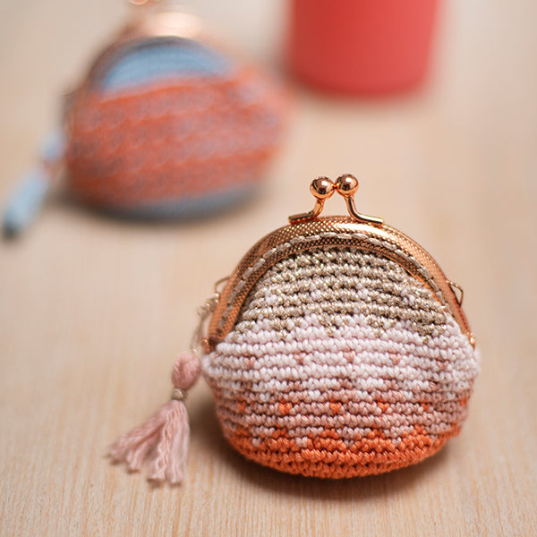 Knip — gemaakt met Wolplein Rosé Portemonnee Knip 7cm (4)