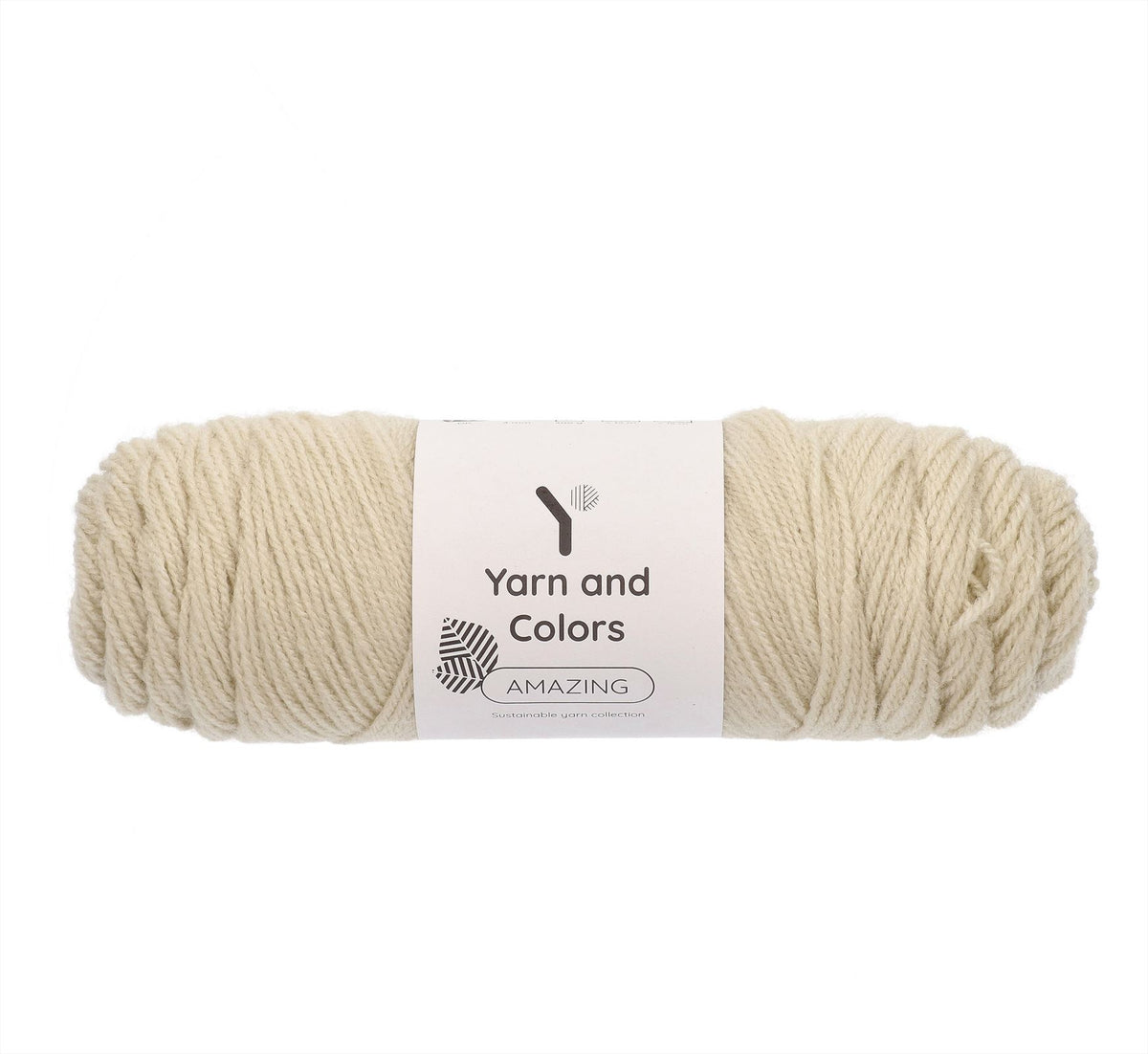Yarn and Colors Amazing 003 Ecru - bol garen in deze kleur