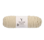 Yarn and Colors Amazing 003 Ecru - bol garen in deze kleur
