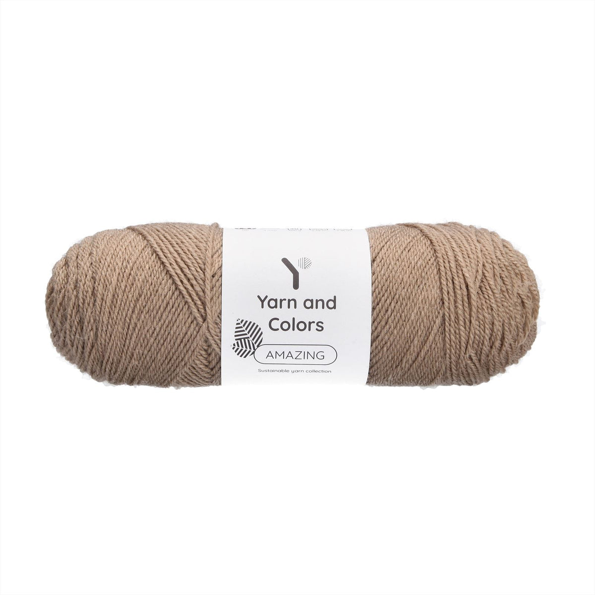 Yarn and Colors Amazing 006 Taupe - bol garen in deze kleur