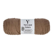 Yarn and Colors Amazing 007 Cigar - bol garen in deze kleur