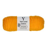 Yarn and Colors Amazing 015 Mustard - bol garen in deze kleur