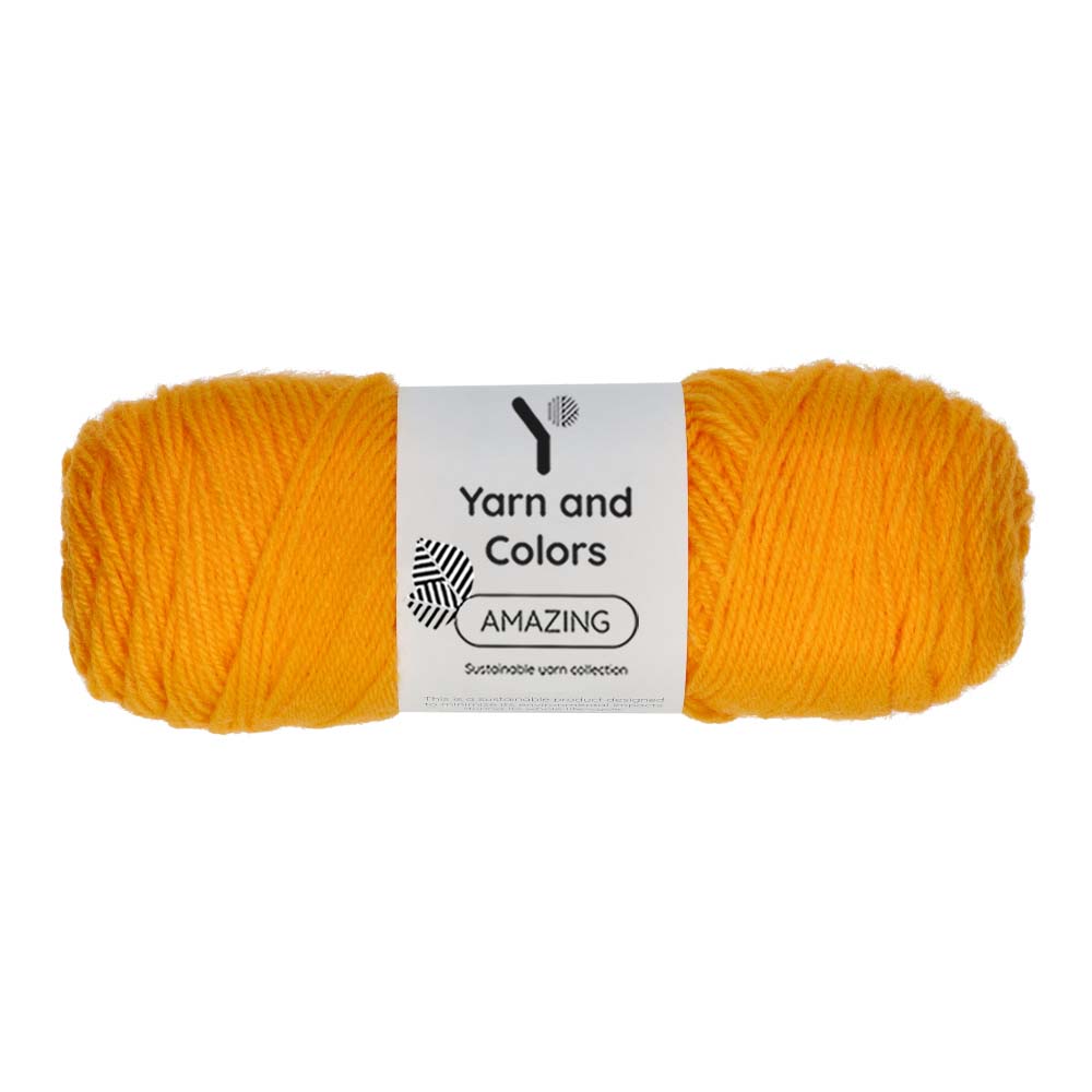 Yarn and Colors Amazing 015 Mustard - bol garen in deze kleur